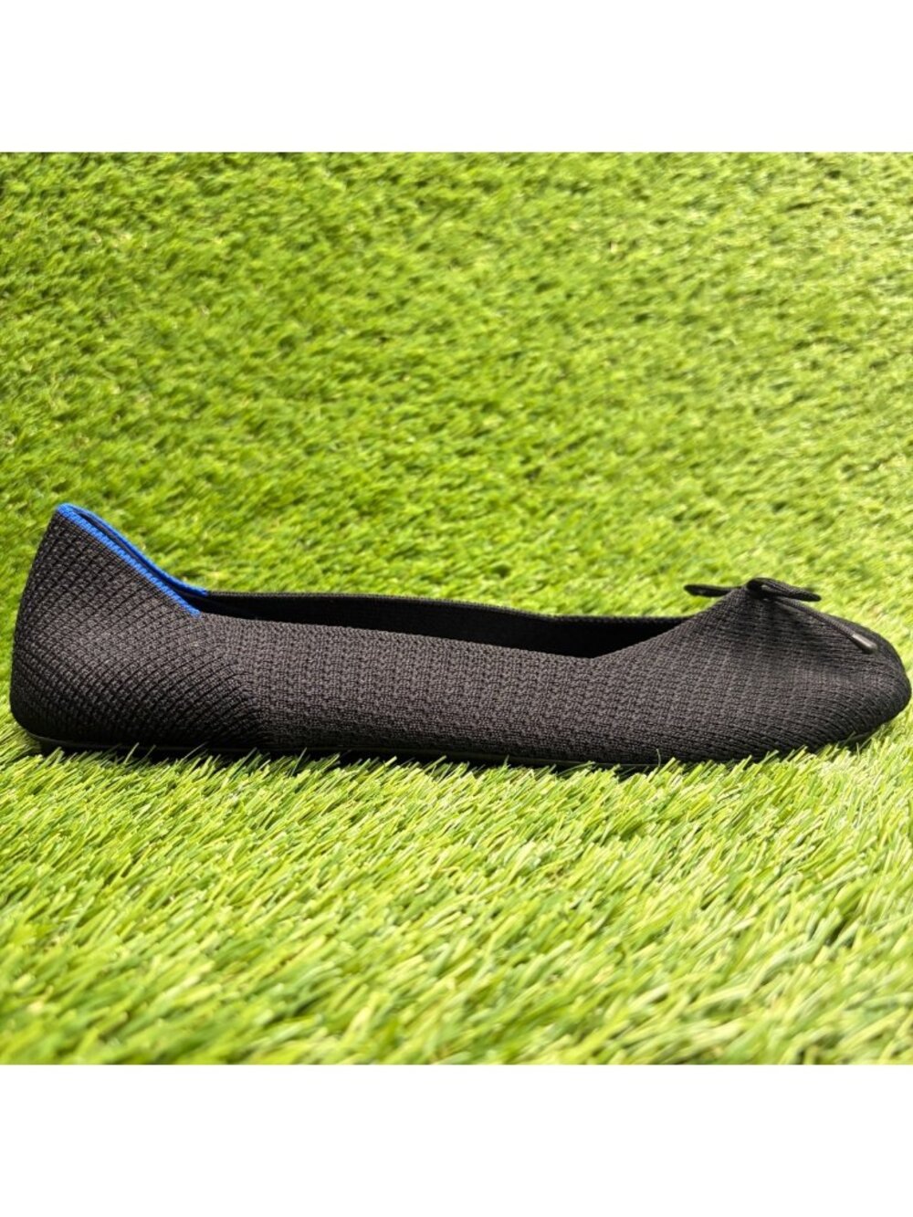 Rothy's The Flat II Womens Size 11 Black Casual Classic Slip On Ballet Flats